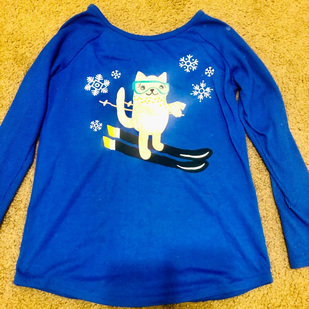 Cat and Jack PJ top